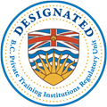 B.C. Private Training Institutions Branch (PTIB) / Institution ID : 1524 (Designated)